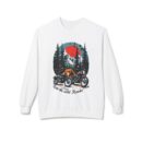 Ride the wild roads Unisex Midweight Softstyle Fleece Crewneck Sweatshirt
