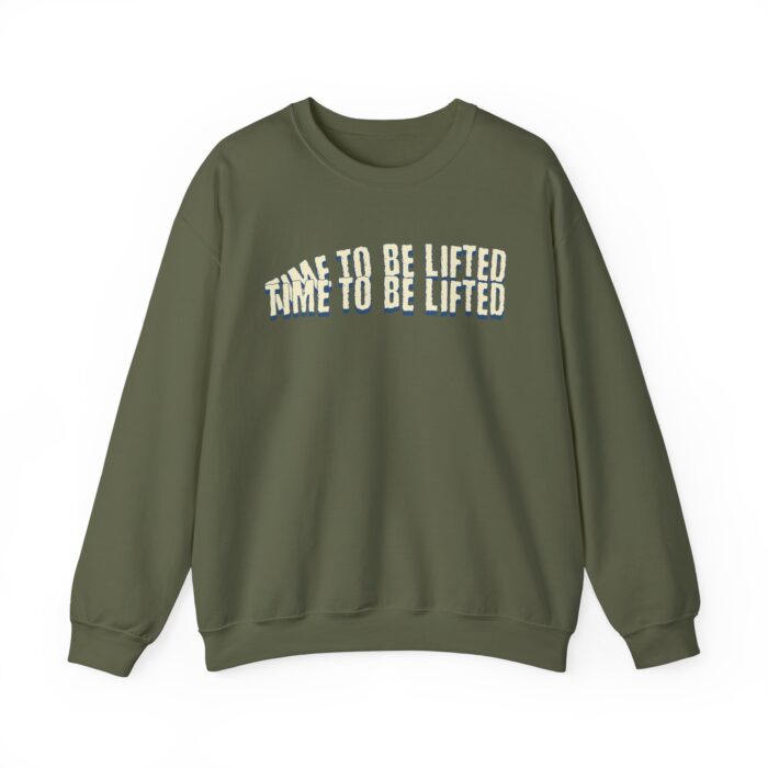 Time to be lifted Unisex Heavy Blend™ Crewneck Sweatshirt - Image 9
