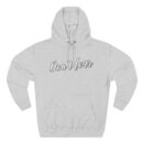 Ride with wave Three-Panel Fleece Hoodie