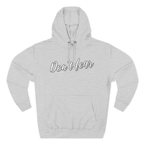 Ride with wave Three-Panel Fleece Hoodie