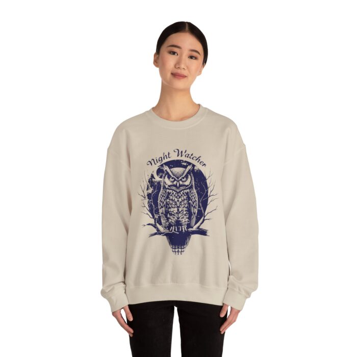 Night watcher Unisex Heavy Blend™ Crewneck Sweatshirt - Image 8