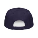 The Pure Lamb Embroidered Snapback Cap - Korean Phrase Design