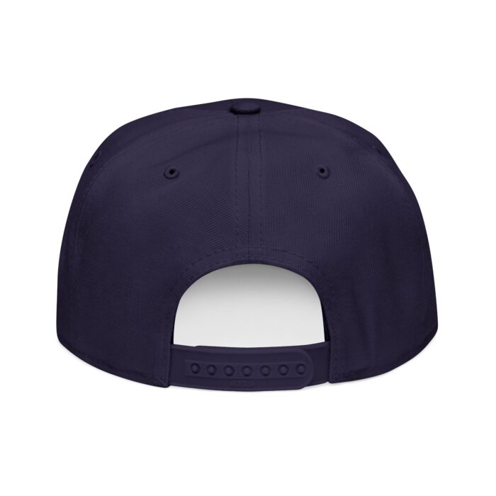 The Pure Lamb Embroidered Snapback Cap - Korean Phrase Design - Image 10
