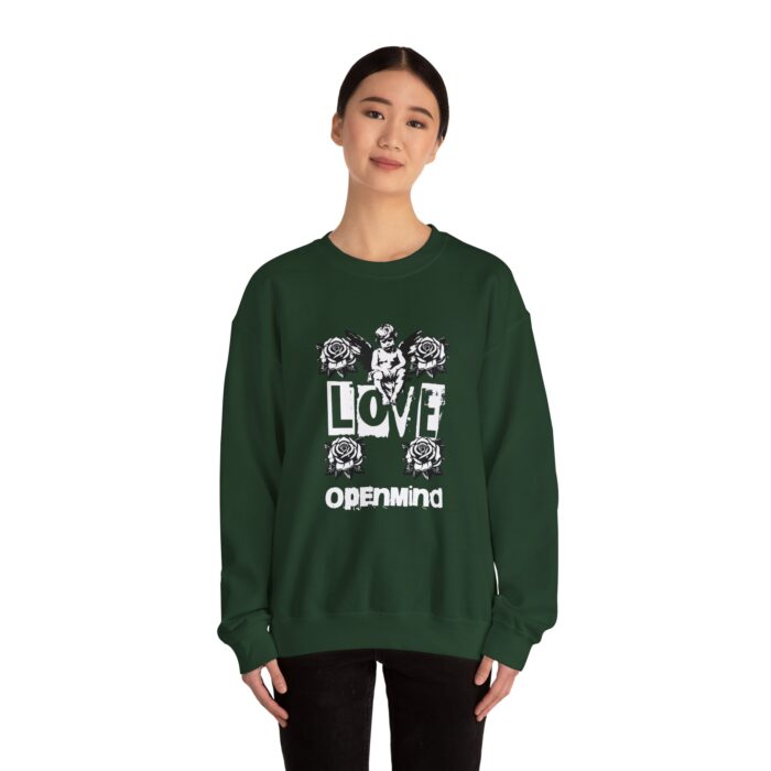 Love openmind Unisex Heavy Blend™ Crewneck Sweatshirt - Image 8