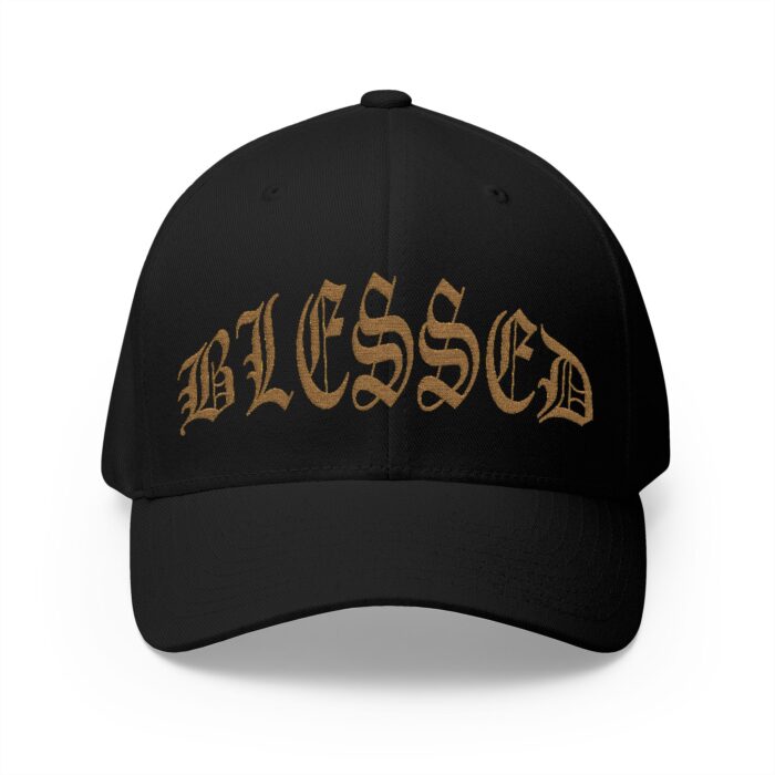 Blessed Embroidered Cap - Stylish Closed-Back Structured Hat for Faith and Everyday Wear - Image 17
