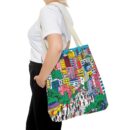 Seoul's hill neighborhoods Tote Bag (AOP)