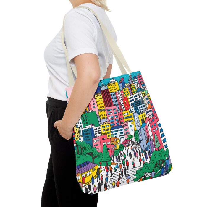 Seoul's hill neighborhoods Tote Bag (AOP) - Image 48