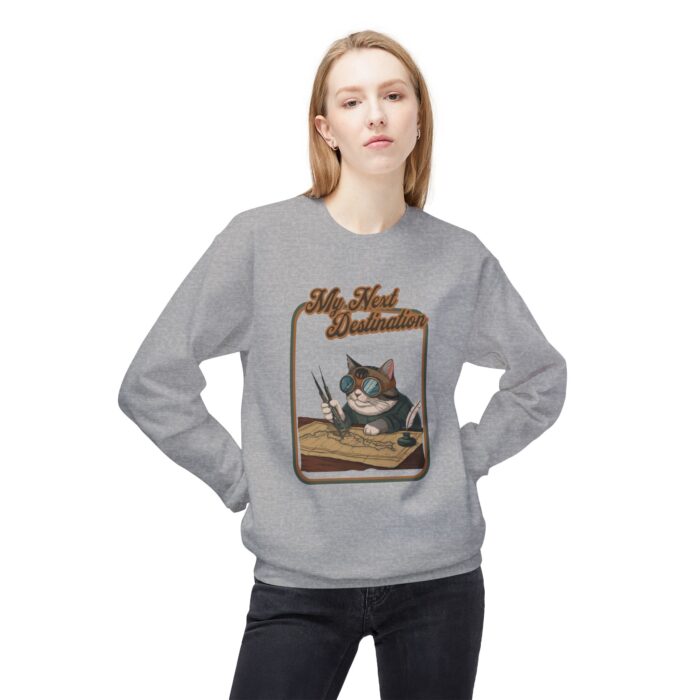 My next destintion Unisex Midweight Softstyle Fleece Crewneck Sweatshirt - Image 11