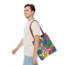 The hillside village in Korea Tote Bag (AOP)