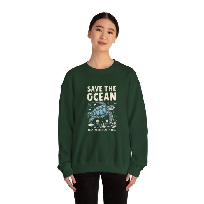 Save the Ocean Unisex Heavy Blend™ Crewneck Sweatshirt - Image 8