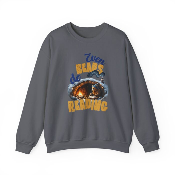 Even bears do reading Unisex Heavy Blend™ Crewneck Sweatshirt - Image 29