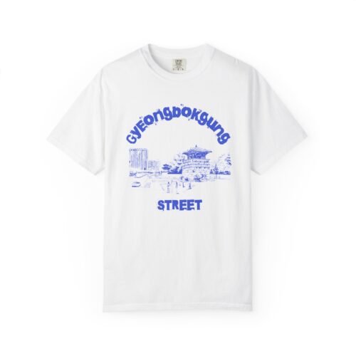 Gyeongbokgung Street Unisex Garment-Dyed T-shirt