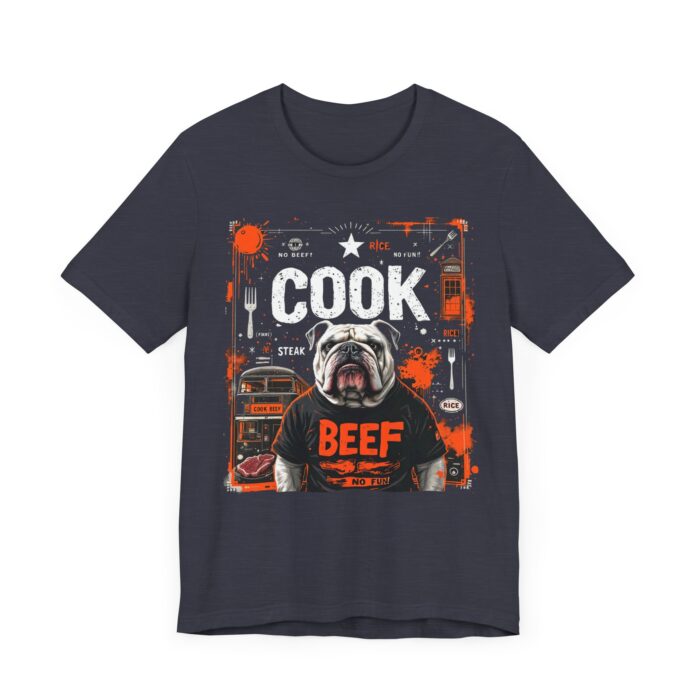 Cook Beef Unisex Jersey Short Sleeve Tee - Image 23