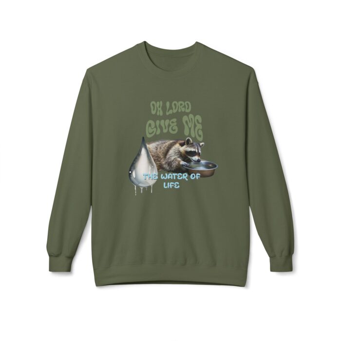 The water of life Unisex Midweight Softstyle Fleece Crewneck Sweatshirt - Image 17