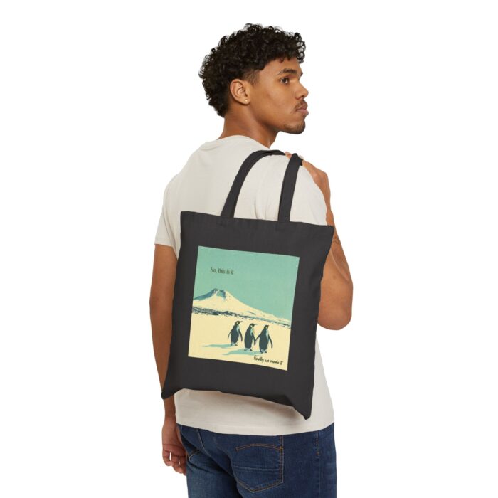 Finally we made it Cotton Canvas Tote Bag - Image 7