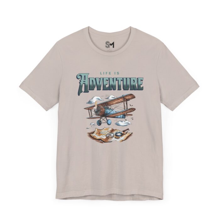 Life is adventure Unisex Jersey Short Sleeve Tee - Image 23