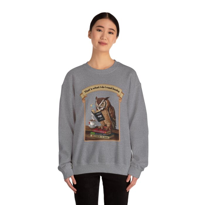 I read books Unisex Heavy Blend™ Crewneck Sweatshirt - Image 28