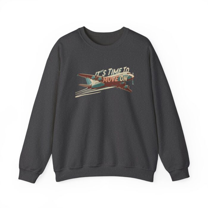 It's time to move on Unisex Heavy Blend™ Crewneck Sweatshirt - Image 17