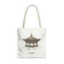 Traditional Korean pavilion Tote Bag (AOP)