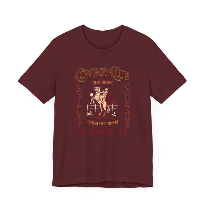 Cowboy club Unisex Jersey Short Sleeve Tee - Image 39