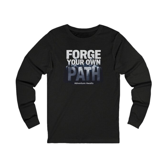 Forge Your Own Path Unisex Jersey Long Sleeve Tee - Image 3