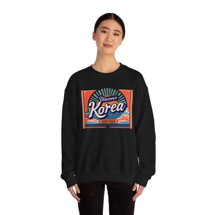 Discover Korea heritage Unisex Heavy Blend™ Crewneck Sweatshirt - Image 12