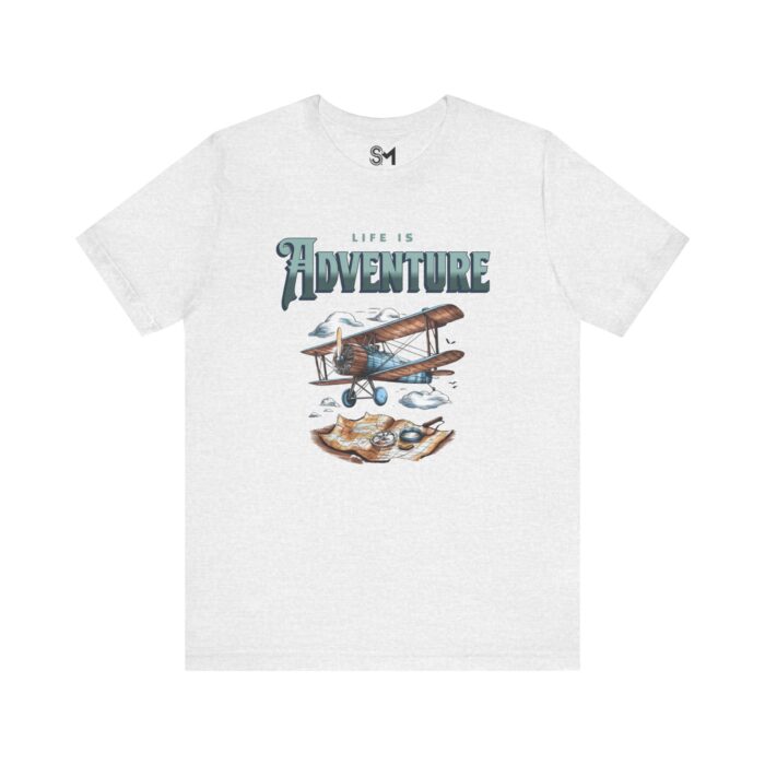 "meta_description": "Embrace adventure with our soft, unisex jersey tee. Perfect fit for every explorer.",