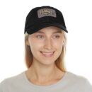 Vintage style Hat with Leather Patch (Rectangle)