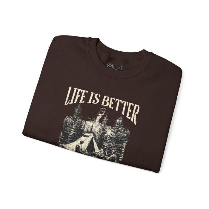 Life is better Unisex Heavy Blend™ Crewneck Sweatshirt - Image 11