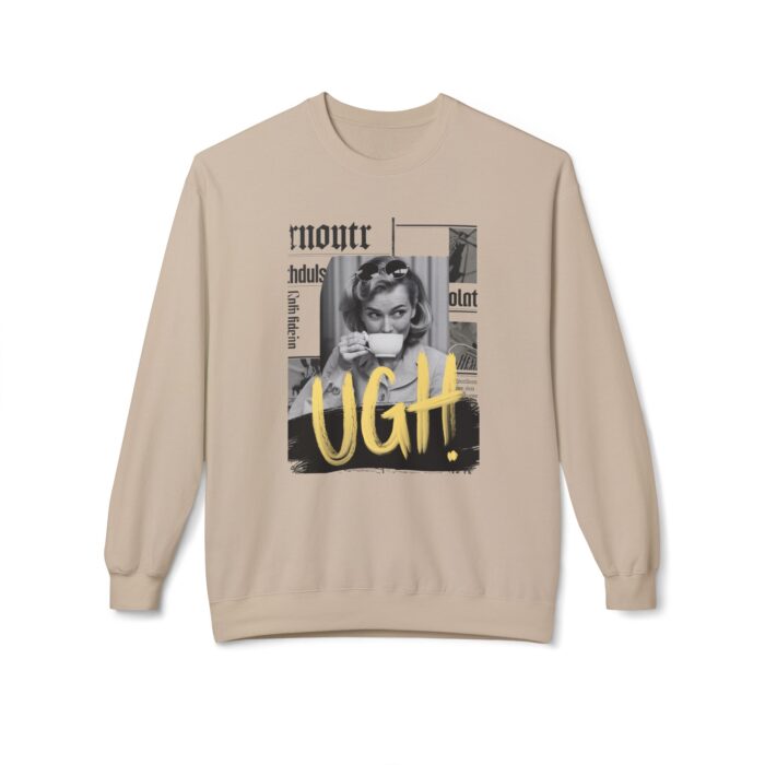 UGH Unisex Midweight Softstyle Fleece Crewneck Sweatshirt - Image 5