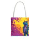 Stylish Hippo Tote Bag (AOP)