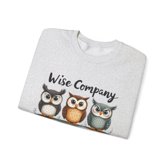 Wise Company Unisex Heavy Blend™ Crewneck Sweatshirt - Image 3