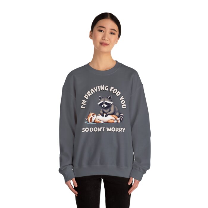 I'm praying for yo Unisex Heavy Blend™ Crewneck Sweatshirt - Image 40