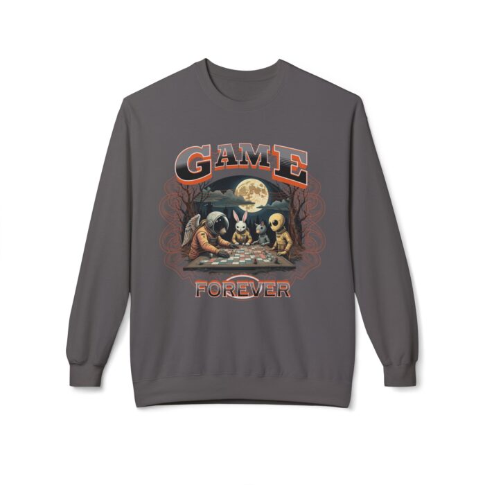 Game forever Unisex Midweight Softstyle Fleece Crewneck Sweatshirt - Image 17