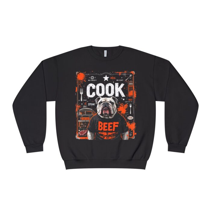 Cook beef Unisex NuBlend® Crewneck Sweatshirt - Image 5