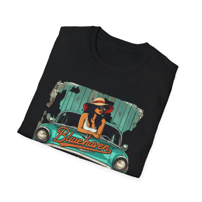 Blue haven Unisex Softstyle T-Shirt - Image 12