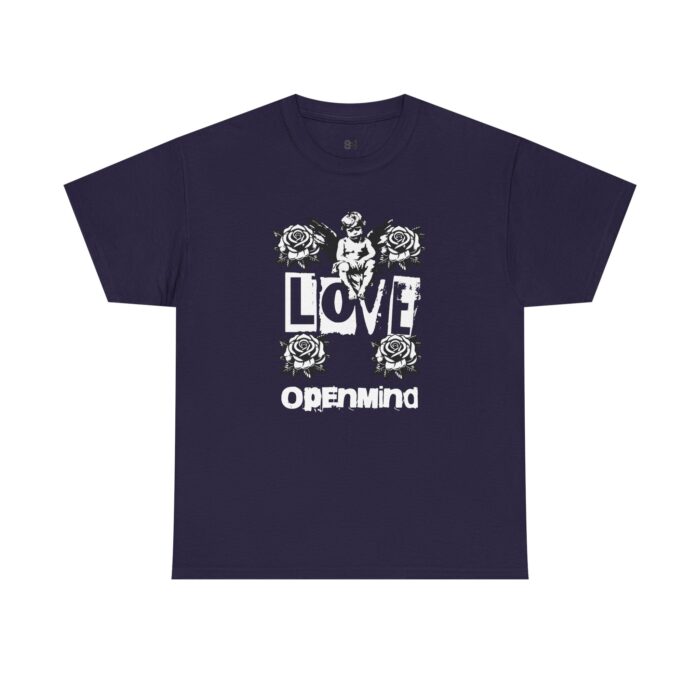 Love open mind Unisex Heavy Cotton Tee - Image 37