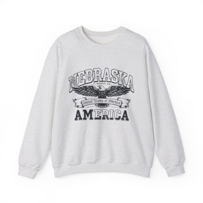 Nebraska Unisex Heavy Blend™ Crewneck Sweatshirt - Image 5