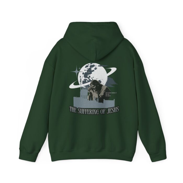 The suffering of Jesus Unisex Heavy Blend™ Hooded Sweatshirt - Image 10