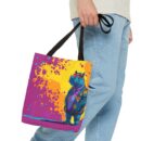 Stylish Hippo Tote Bag (AOP)
