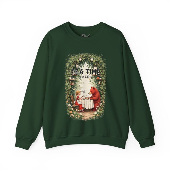 Tea time tales Unisex Heavy Blend™ Crewneck Sweatshirt - Image 25