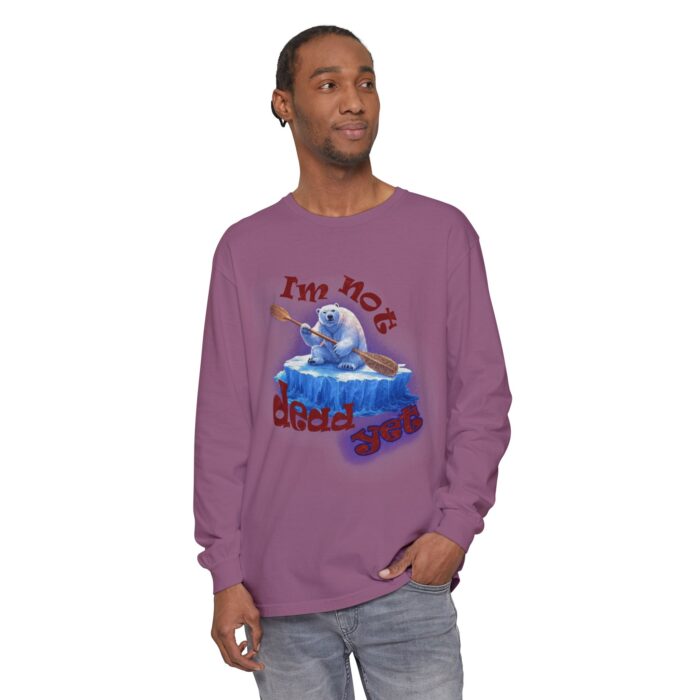 Humorous Unisex Long Sleeve T-Shirt - "I'm Not Dead Yet" - Image 11