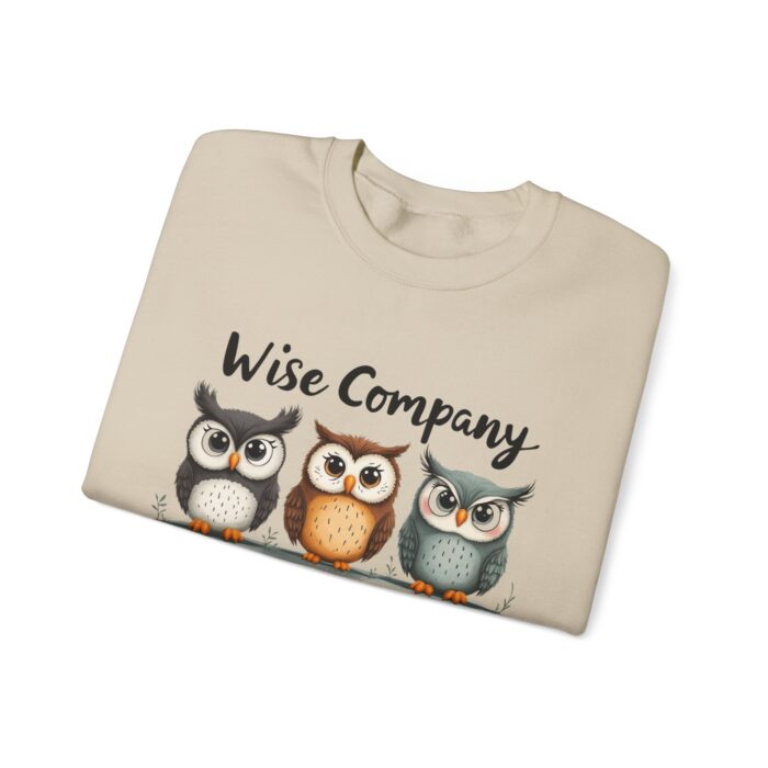 Wise Company Unisex Heavy Blend™ Crewneck Sweatshirt - Image 7