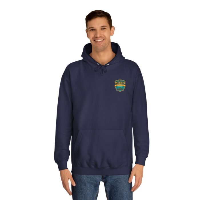 Velocity Unisex College Hoodie - Image 11