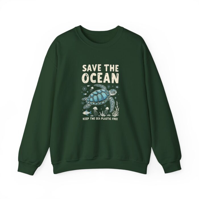 Save the Ocean Unisex Heavy Blend™ Crewneck Sweatshirt - Image 5
