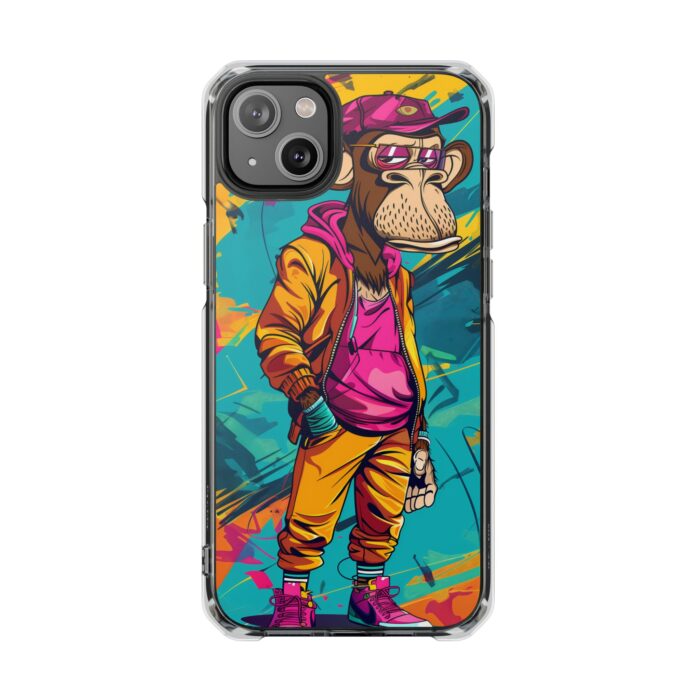 Stylish Ape Magnetic Clear Impact Cases - Image 25