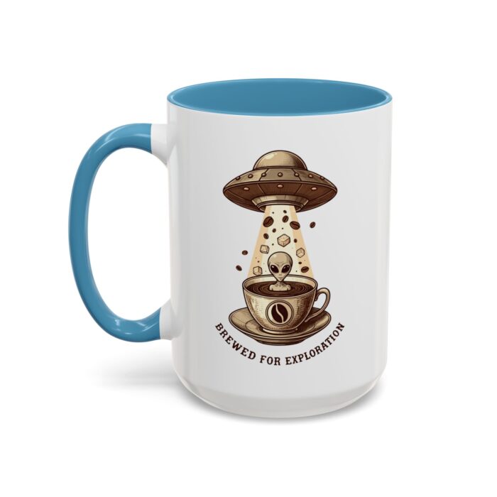 Brewed for exploration Accent Coffee Mug (11, 15oz) - Image 39