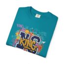 Unisex Garment-Dyed T-Shirt - Colorful 'King' Graphic Tee for Trendsetters