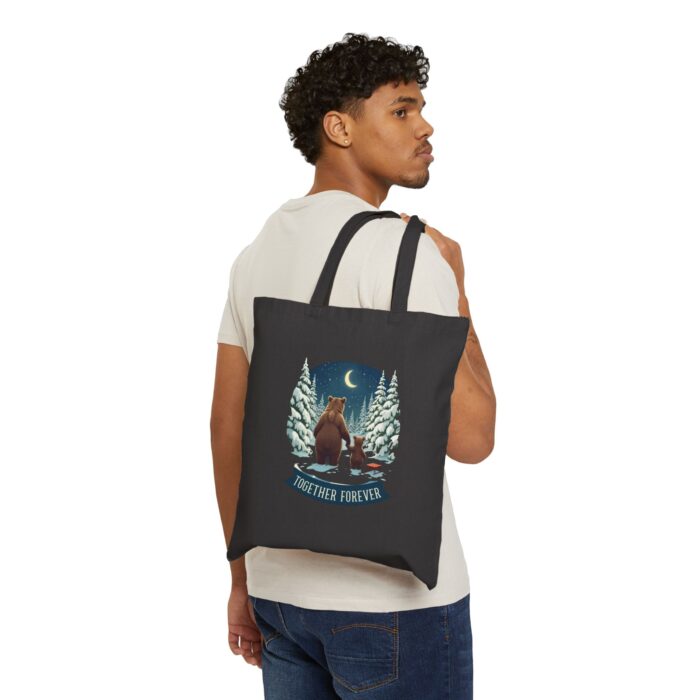 Together forever Cotton Canvas Tote Bag - Image 7