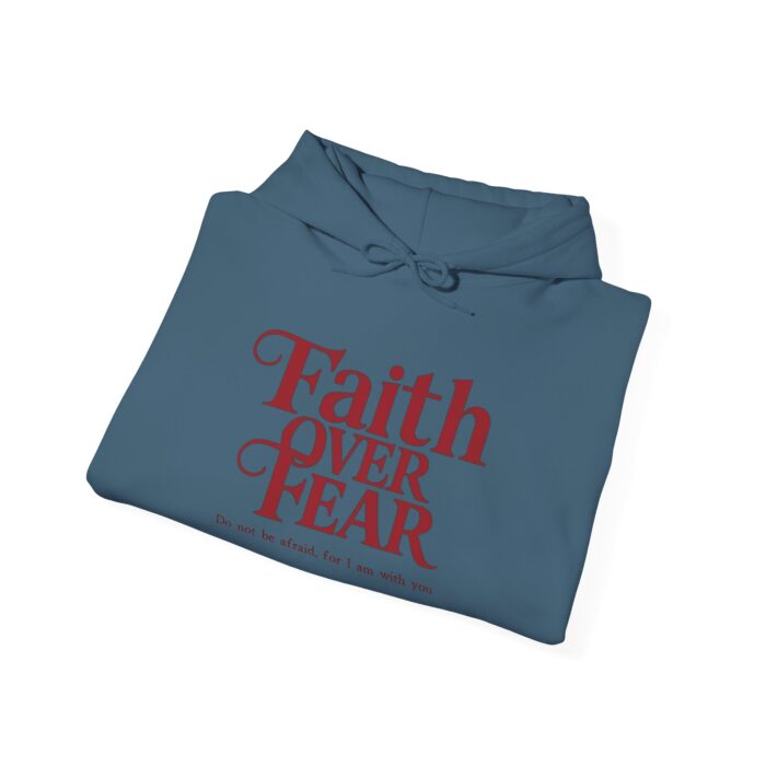 Faith over fear Unisex Heavy Blend™ Hooded Sweatshirt - Image 36
